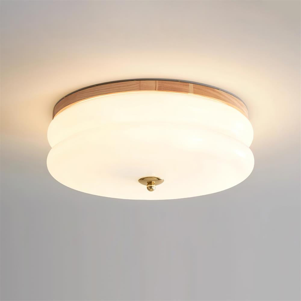 Art Deco Wood Design Ceiling Light
