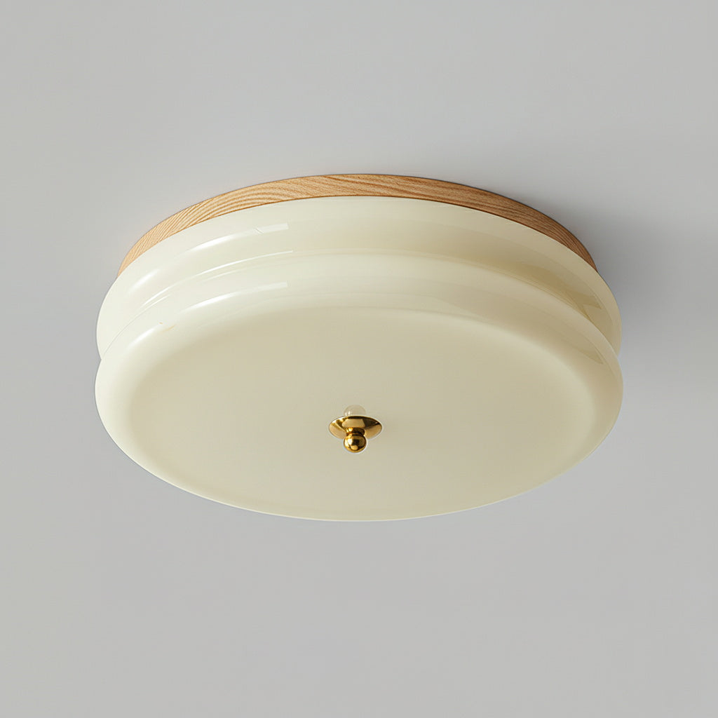Art Deco Wood Design Ceiling Light