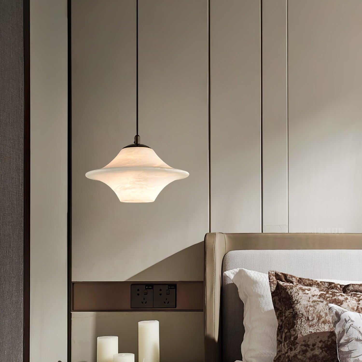 Sacea Alabaster Pendant Light