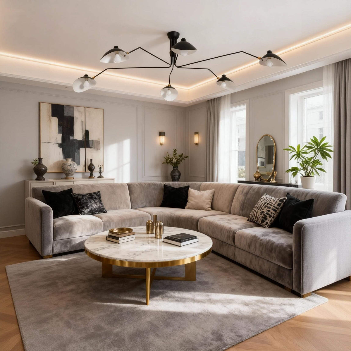 Samavar Linear Ceiling Light