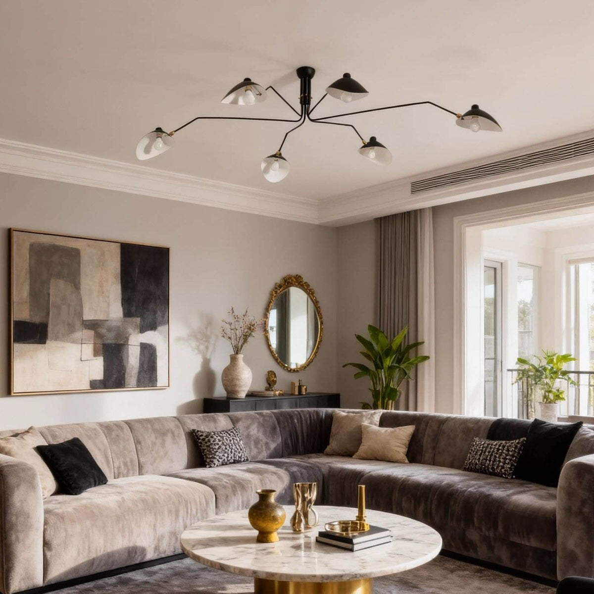 Samavar Linear Ceiling Light