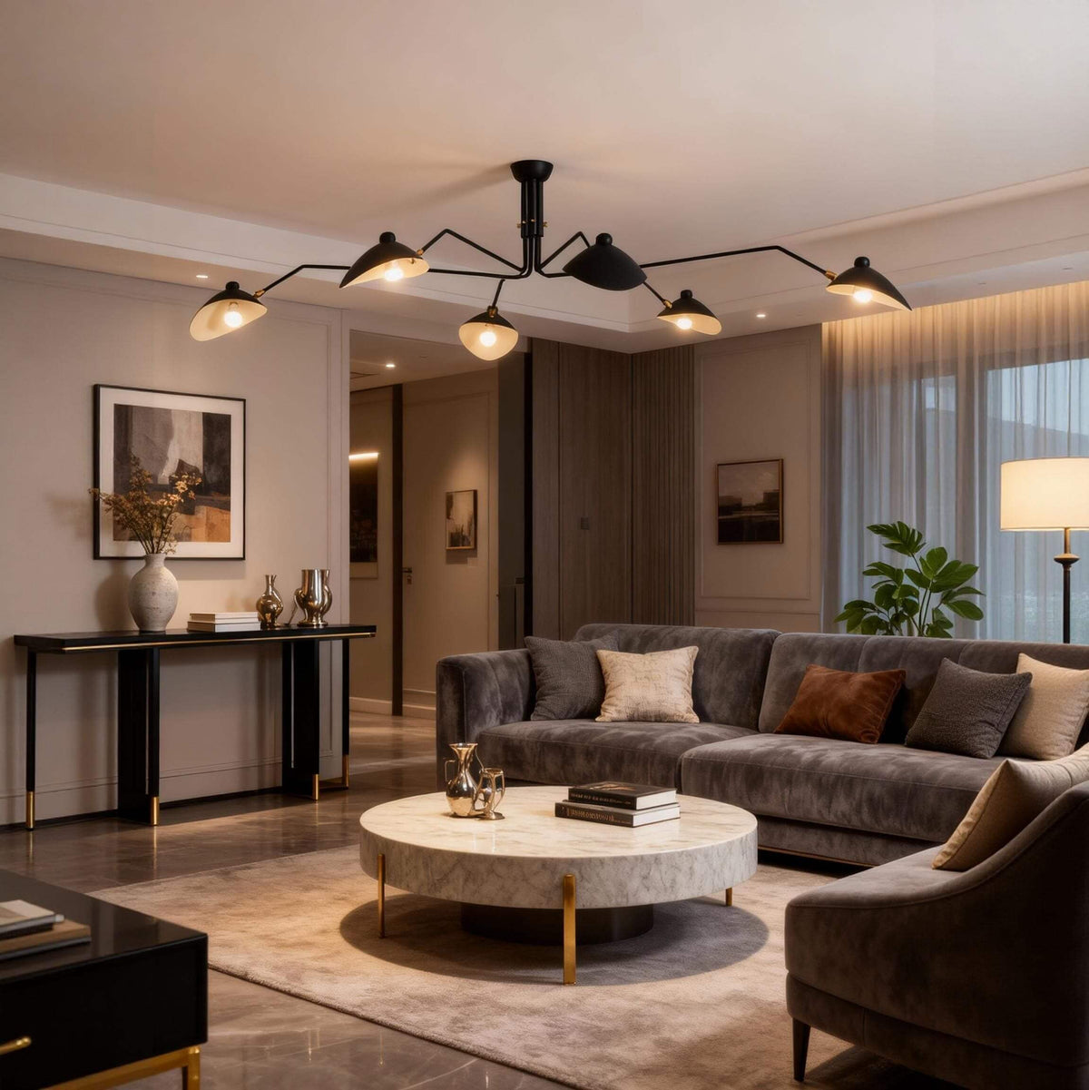 Samavar Linear Ceiling Light