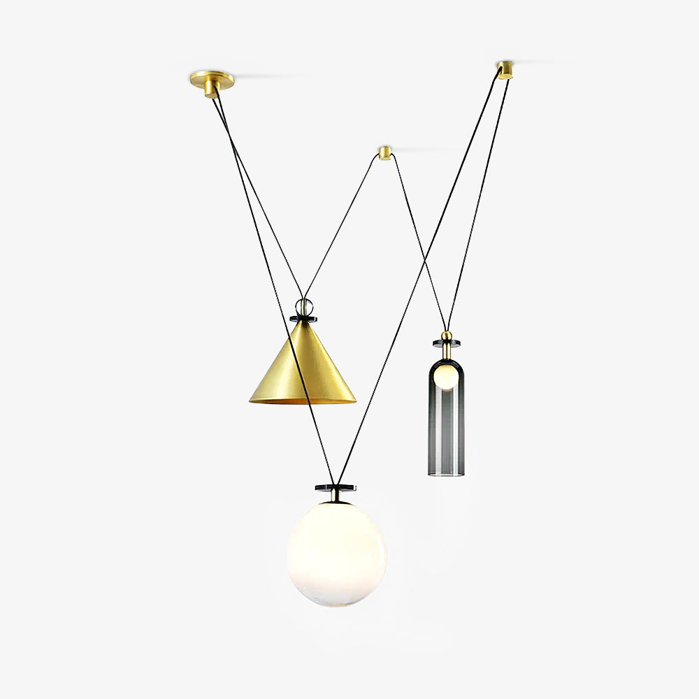 Cuzon Geometric Pendant Light