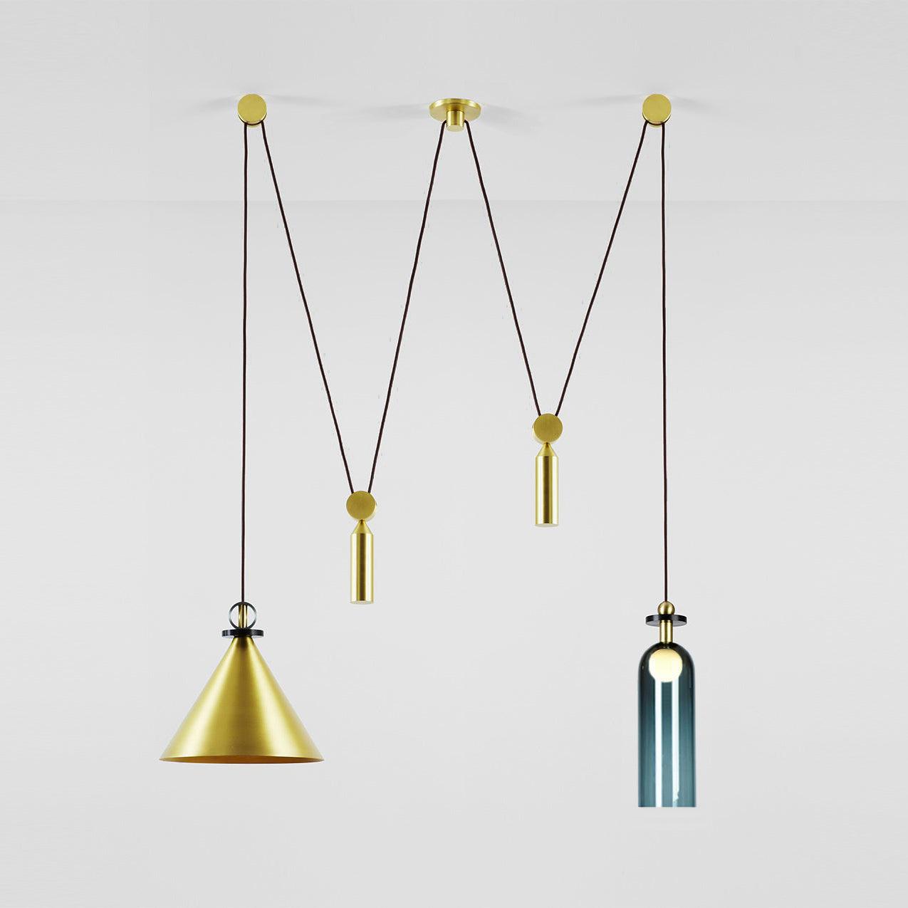 Cuzon Geometric Pendant Light