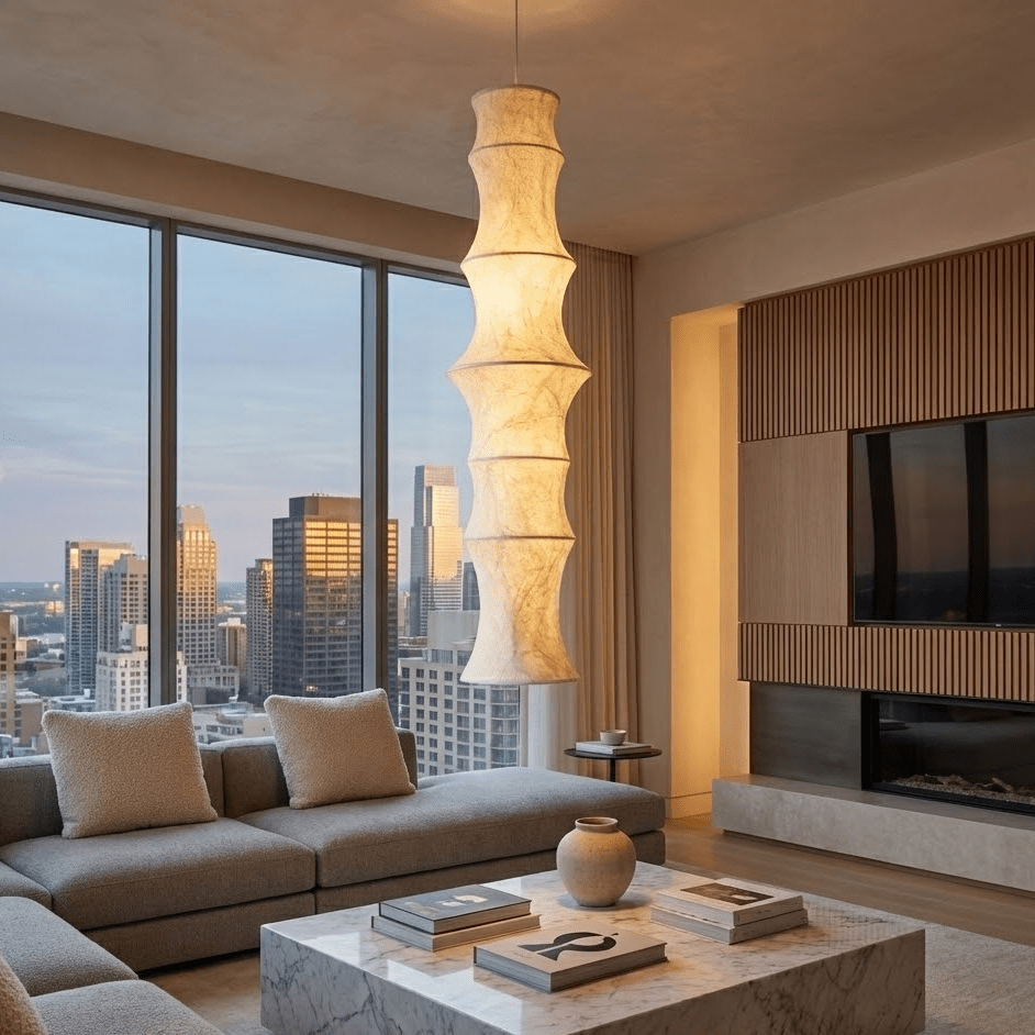 Sevana Silk Pendant Light