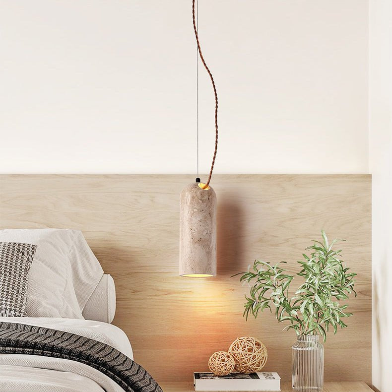 Verizo Travertine Pendant Light