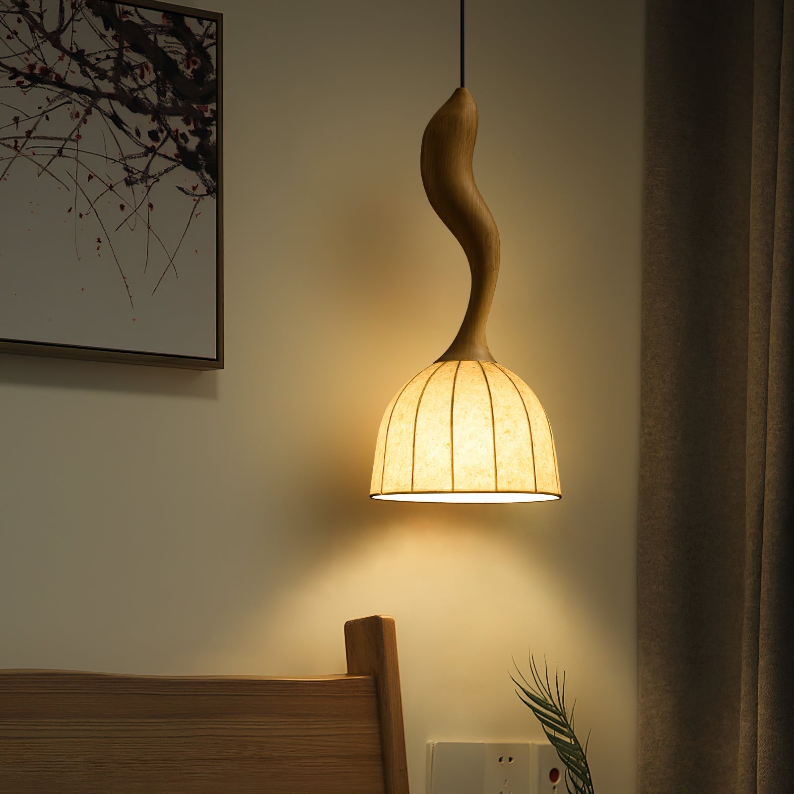 Selinto Wooden Pendant Light