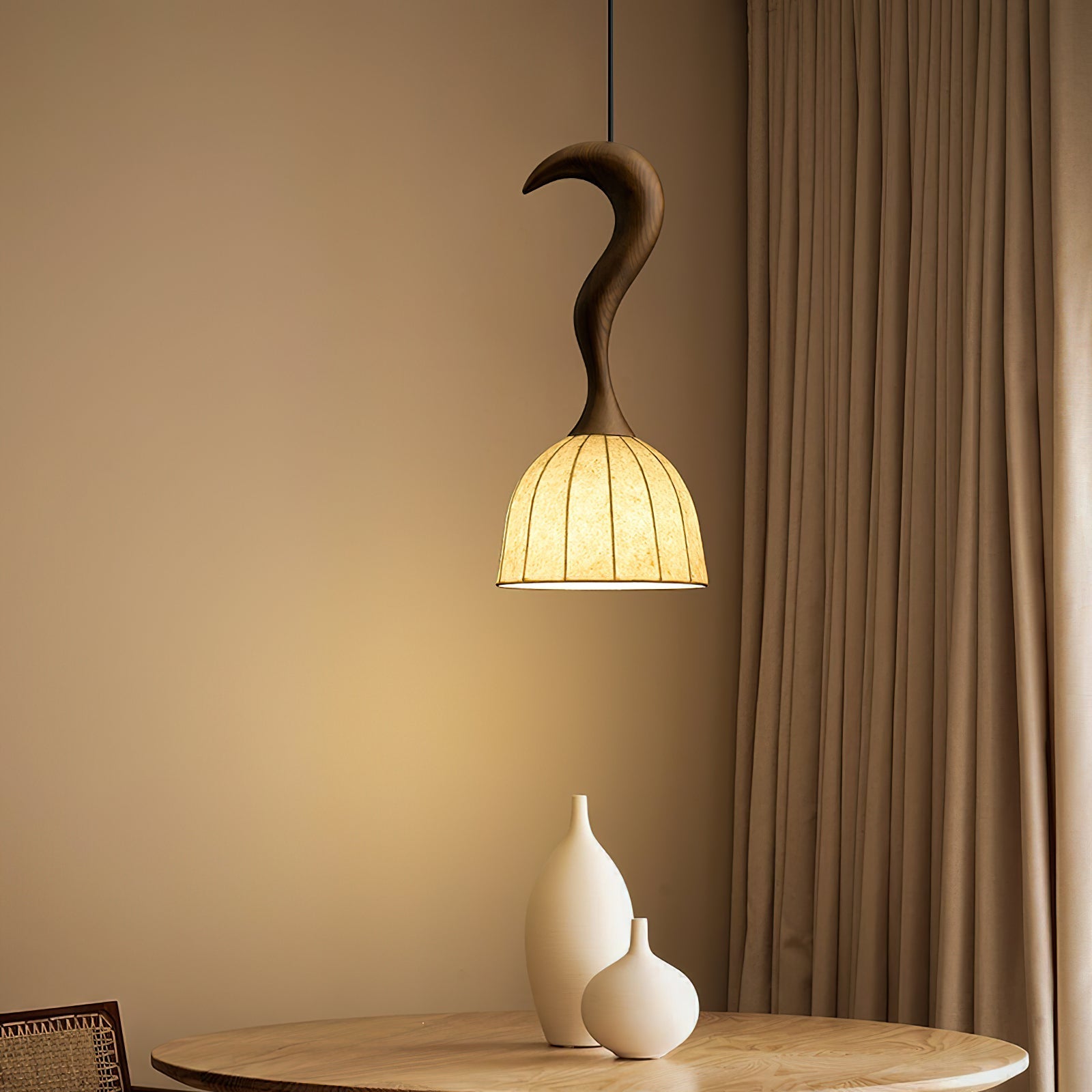 Selinto Wooden Pendant Light