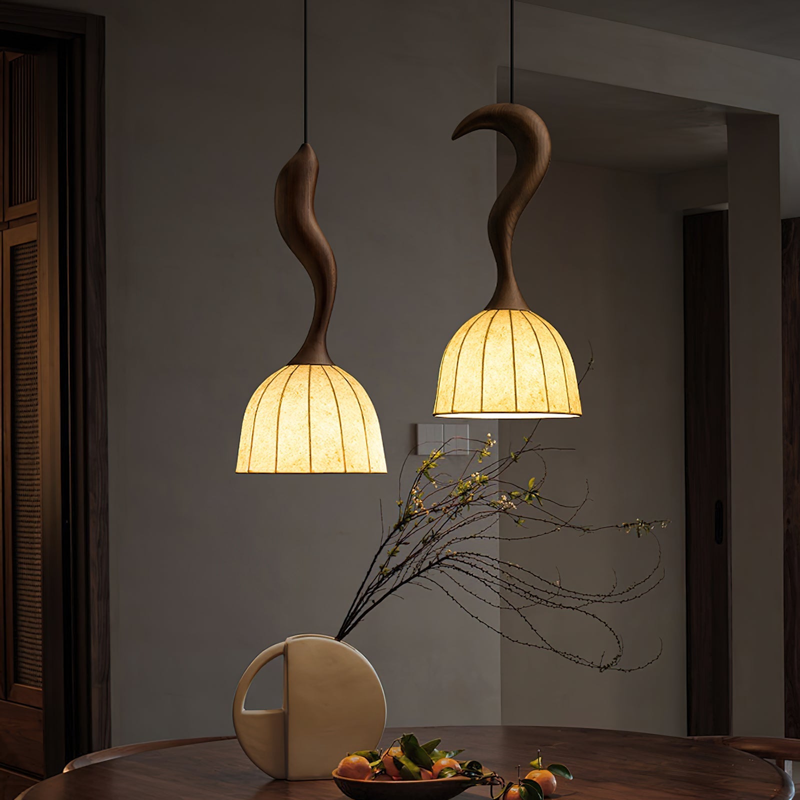 Selinto Wooden Pendant Light