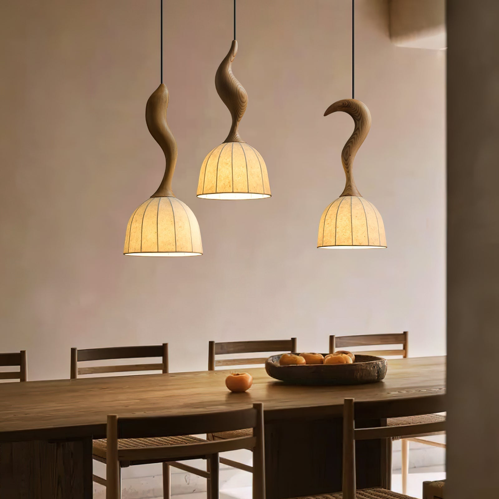 Selinto Wooden Pendant Light