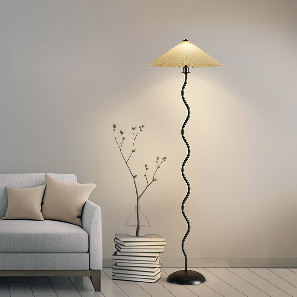Giko Wavy Floor Lamp