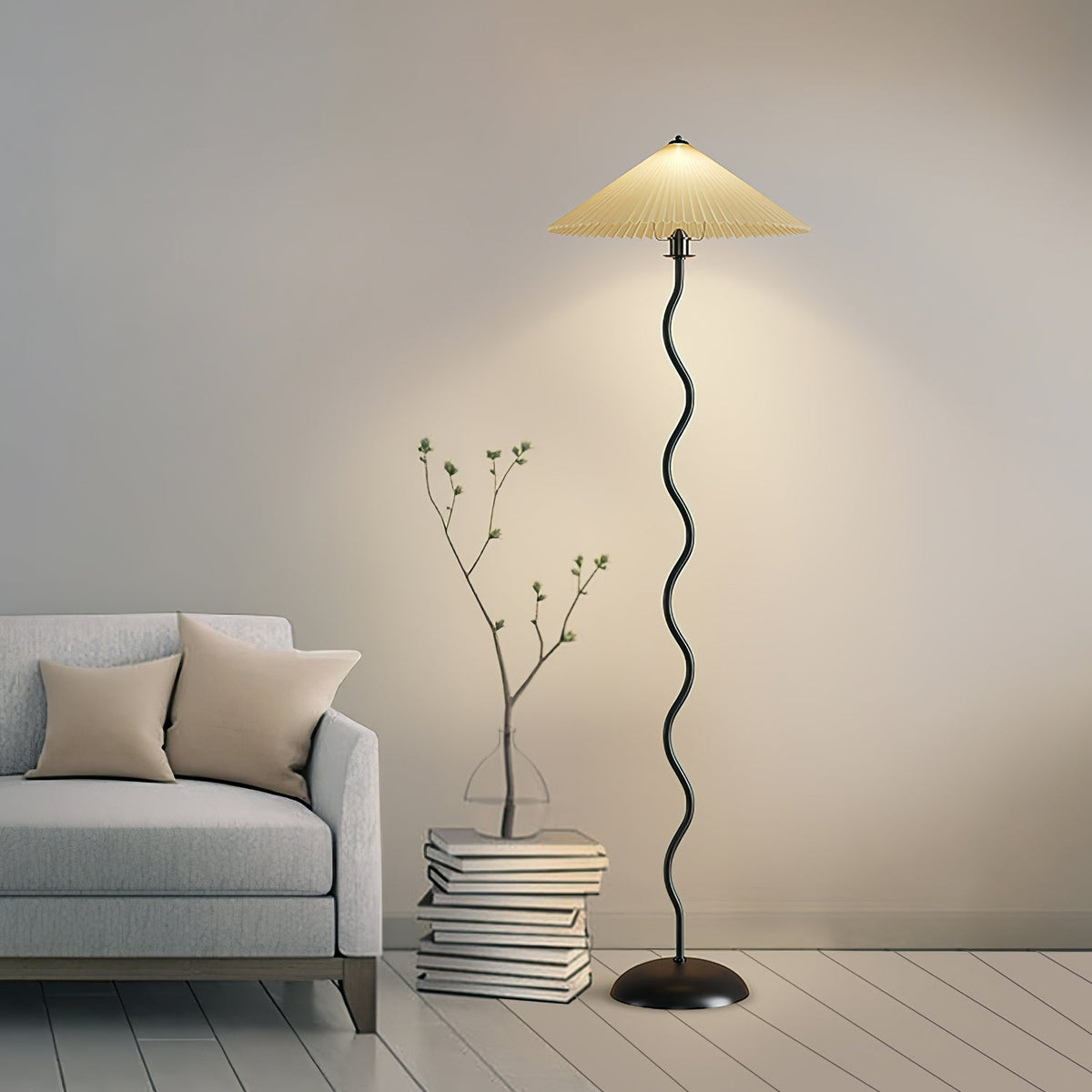 Giko Wavy Floor Lamp