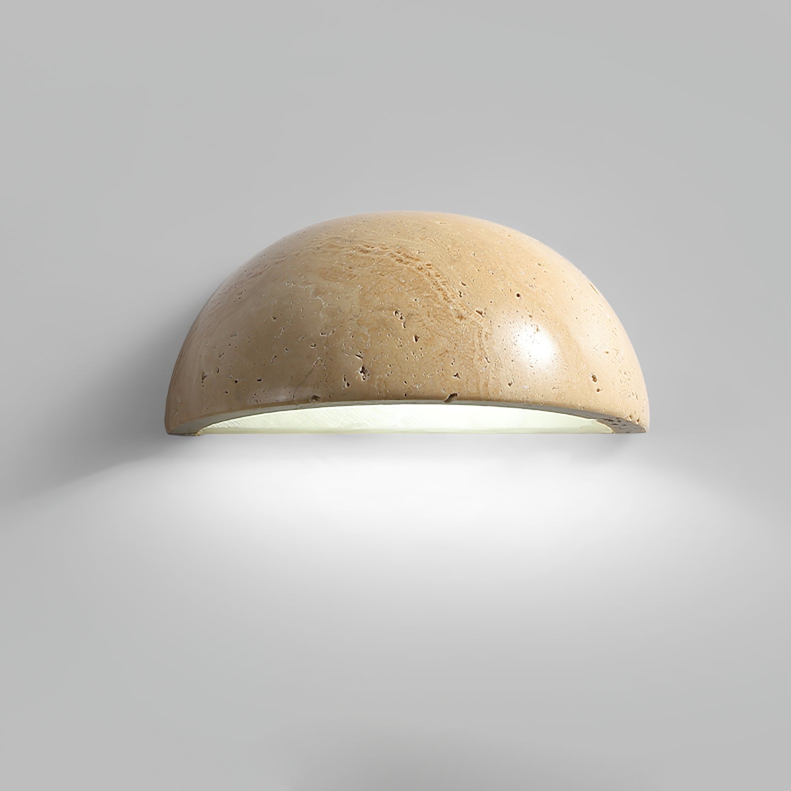 Devom Travertine Wall Light