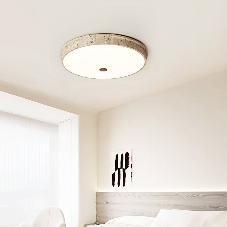 Zerpha Travertine Ceiling Light