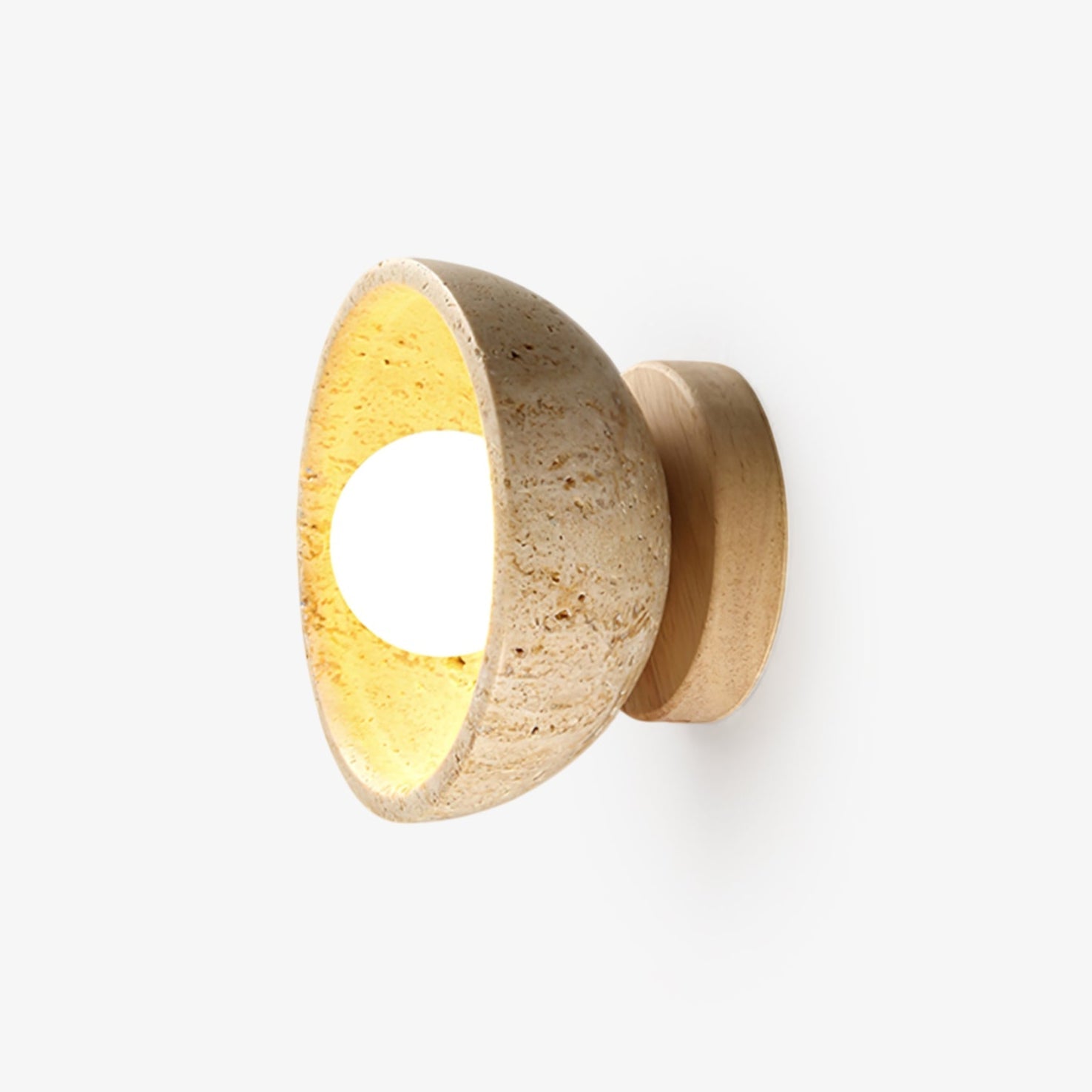 Bovvenz Travertine Wall Light