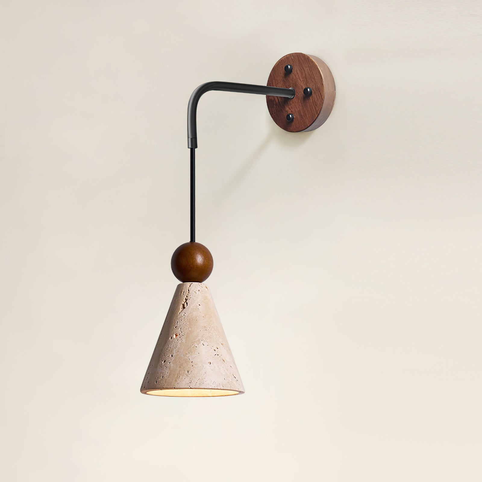 Tevvano Travertine Wall Light