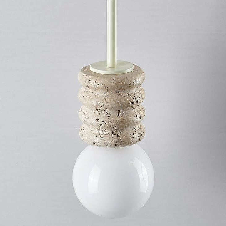 Fenora Travertine Pendant Light