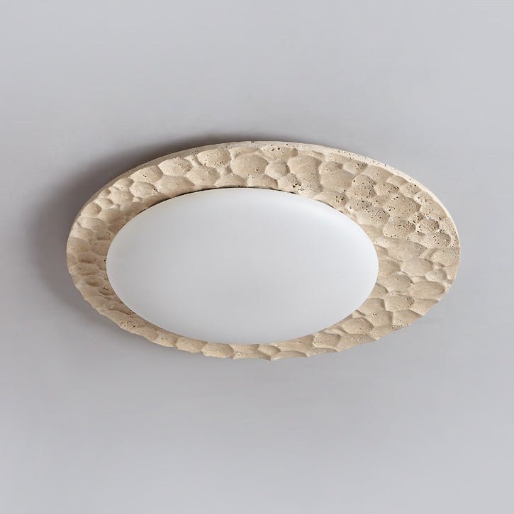 Orage Travertine Ceiling Light