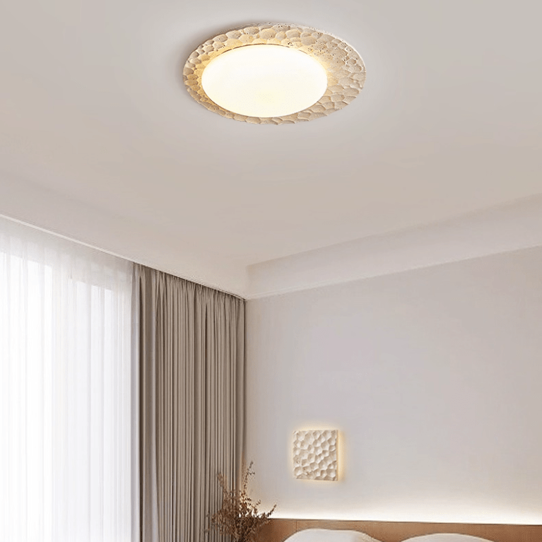Orage Travertine Ceiling Light