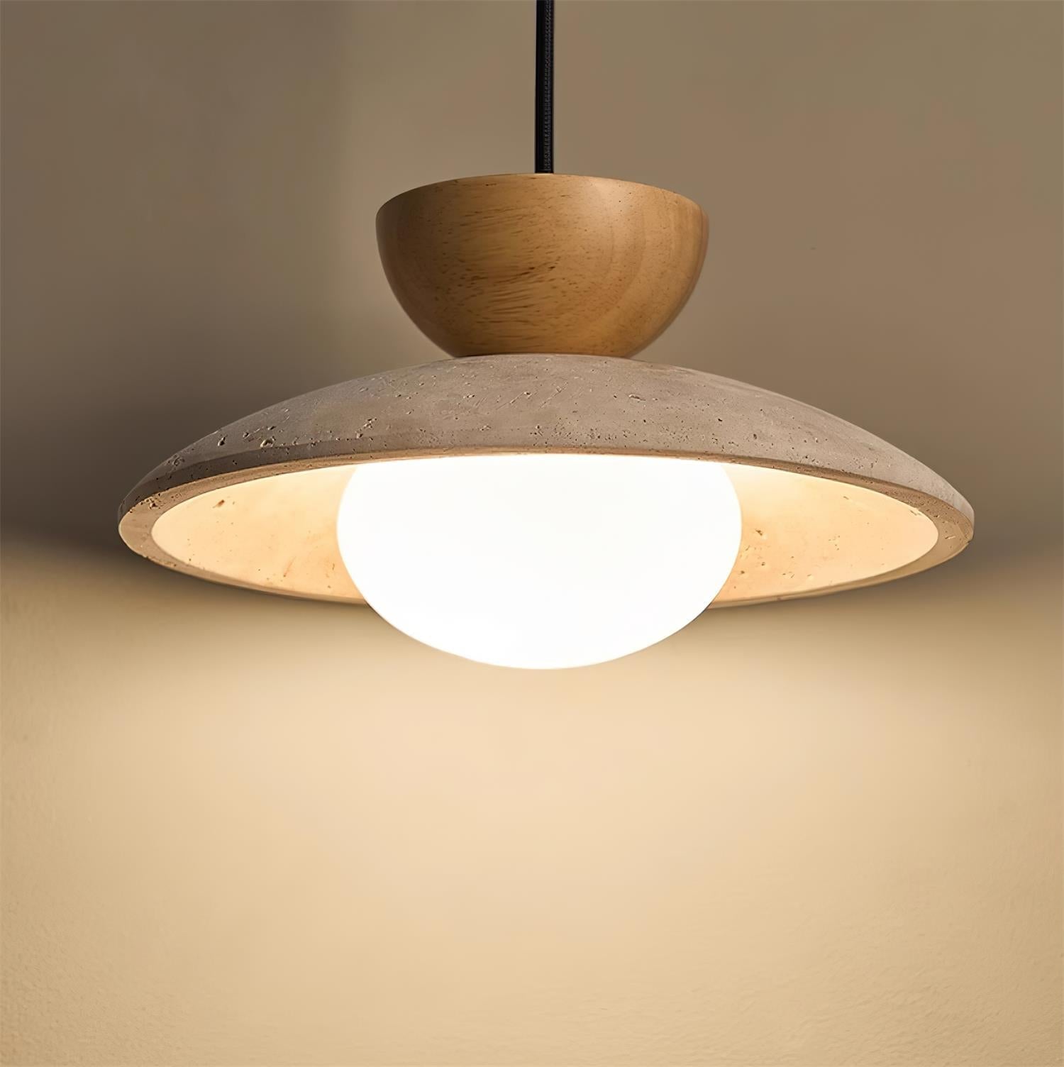 Laveris Travertine Pendant Light