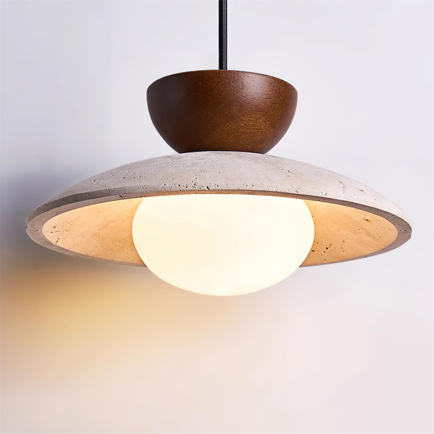 Laveris Travertine Pendant Light