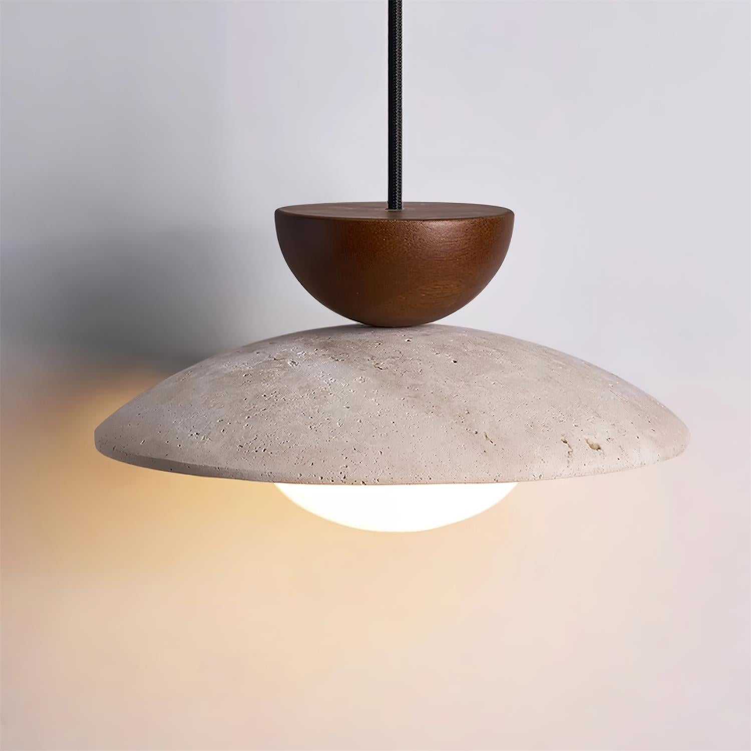Laveris Travertine Pendant Light