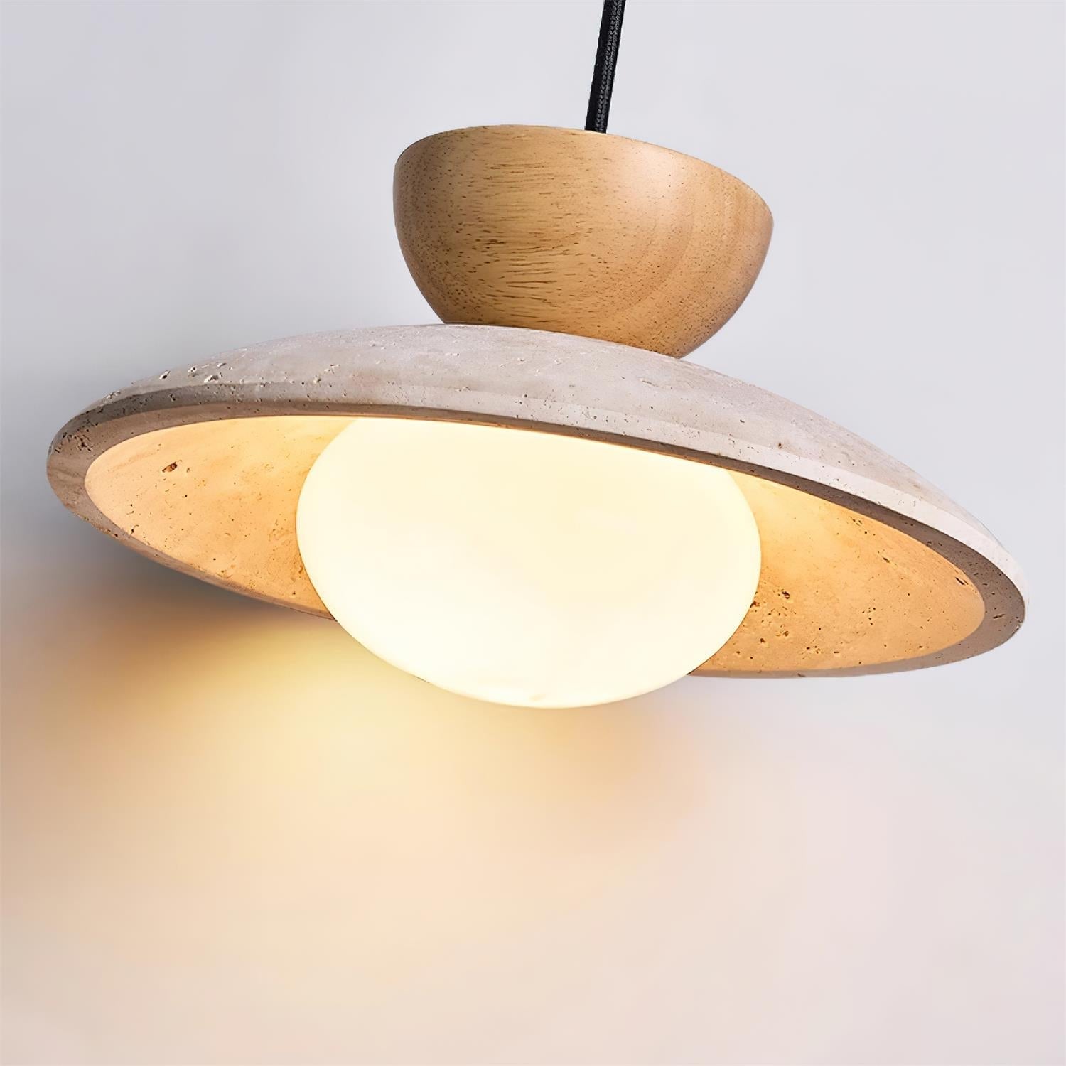 Laveris Travertine Pendant Light