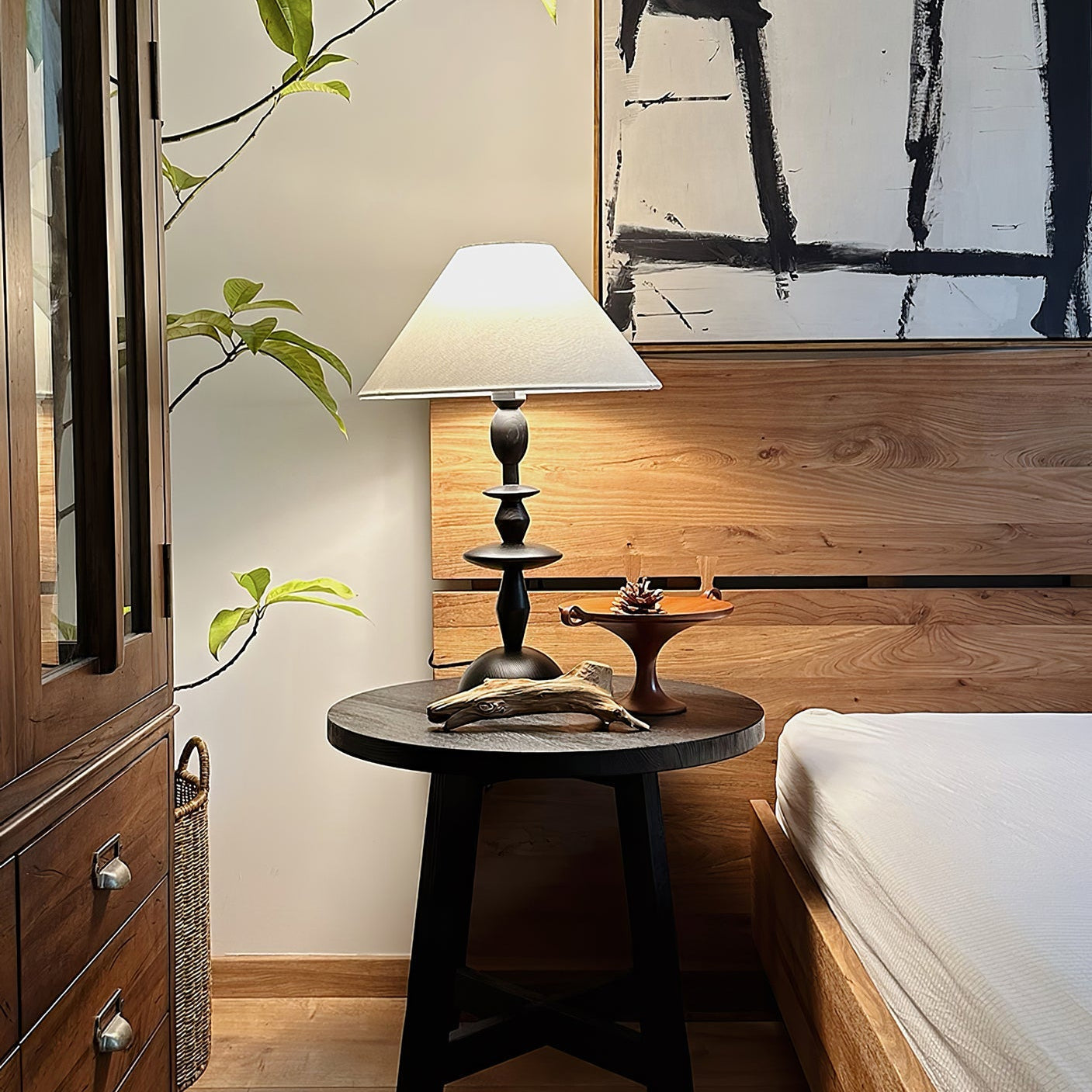 Torento Wooden Table Lamp