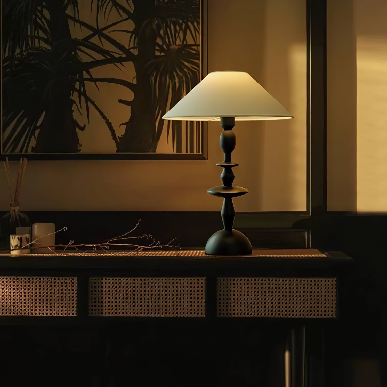 Torento Wooden Table Lamp