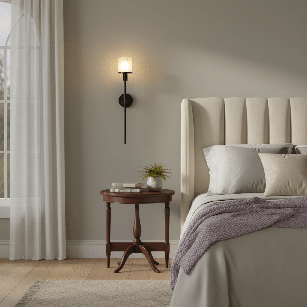 Macie Alabaster Wall Light
