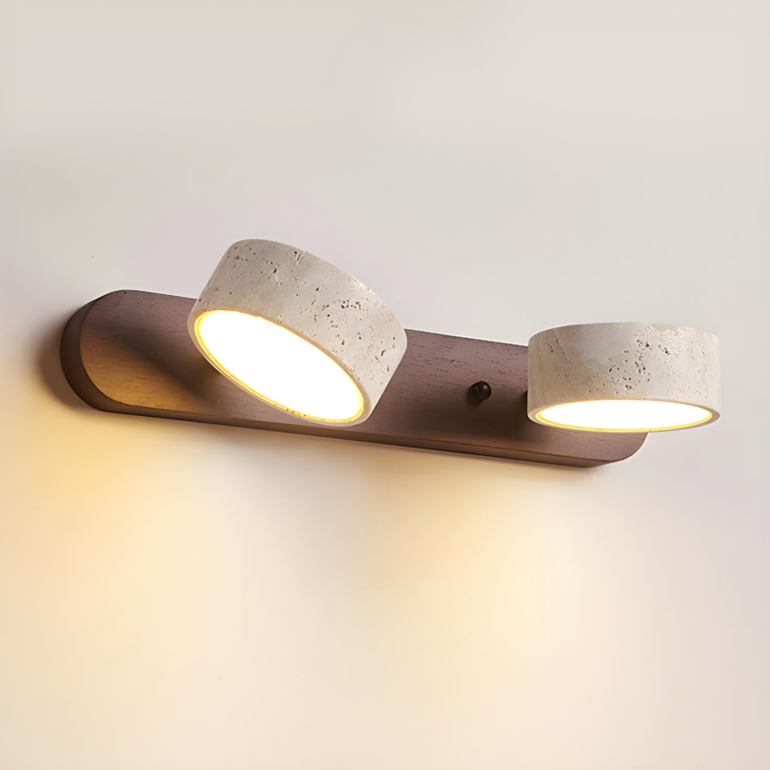 Zinzo Travertine Wall Light