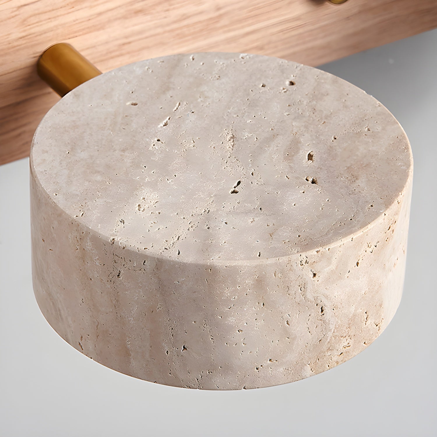 Zinzo Travertine Wall Light