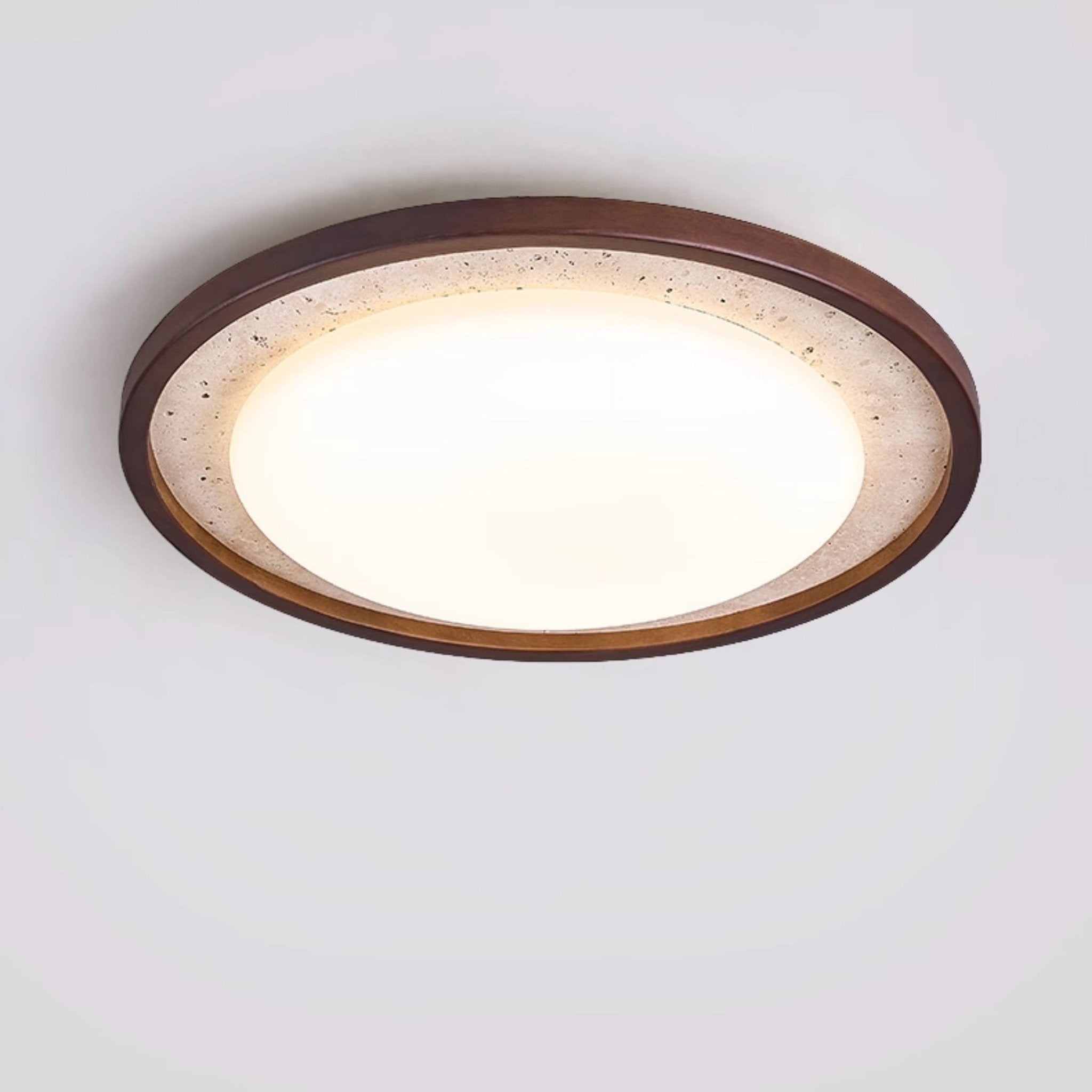 Zeco Travertine Ceiling Light