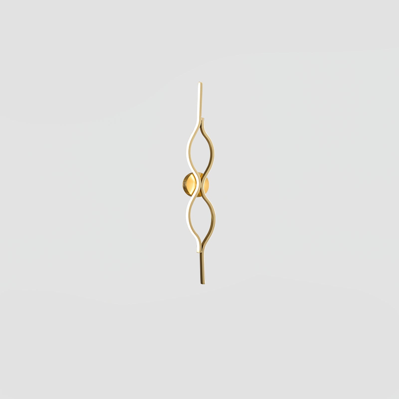 Nexo Wave Brass Wall Light