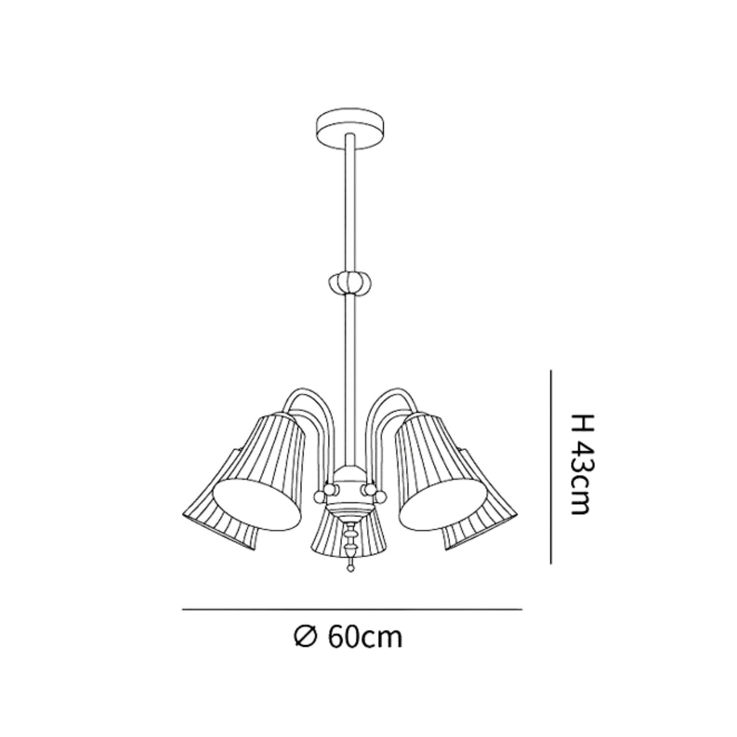 Cromeniz Ceiling Light