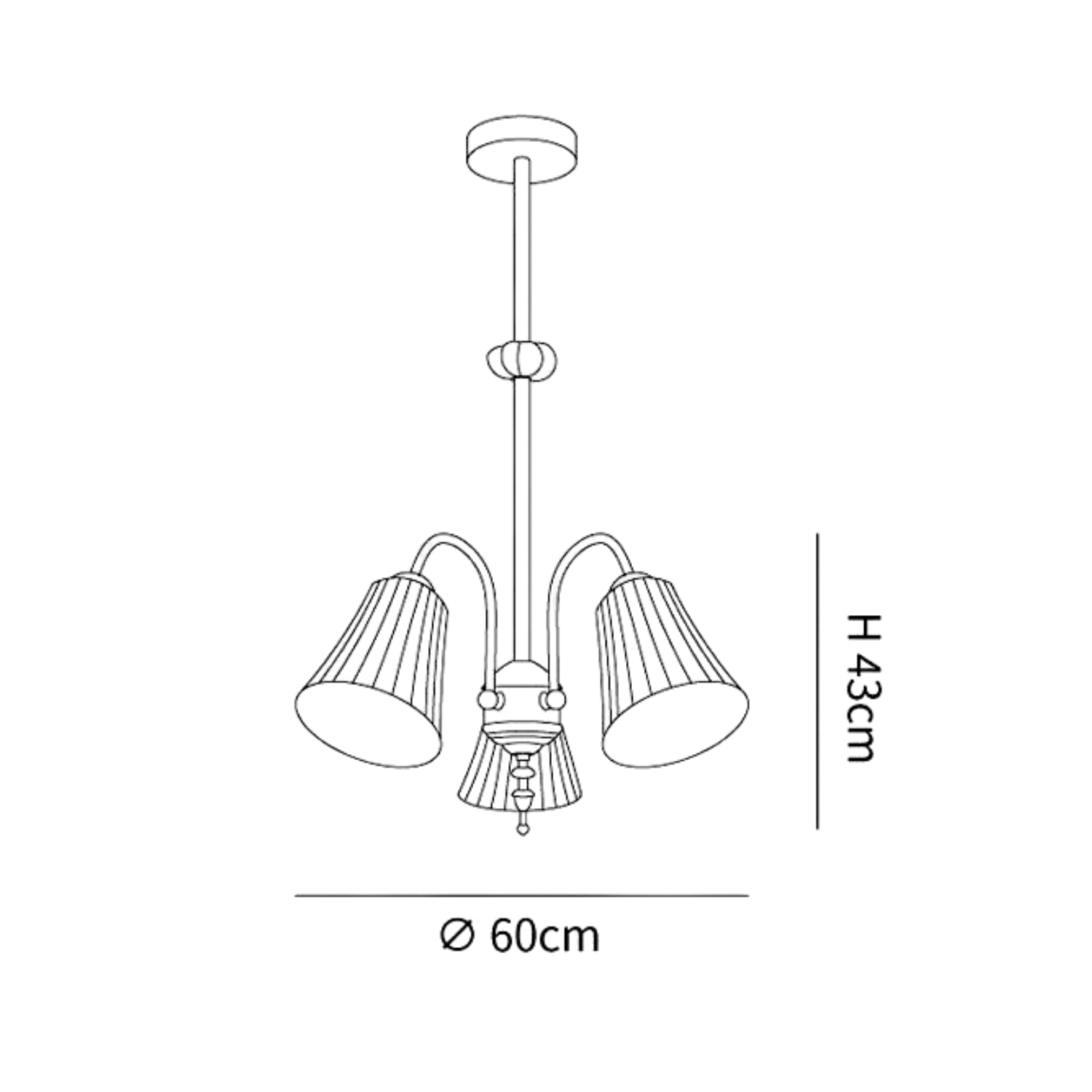 Cromeniz Ceiling Light