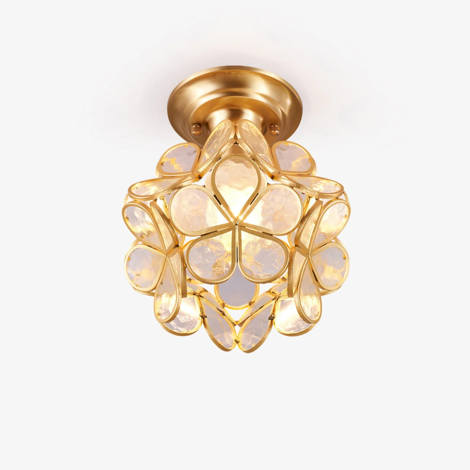 Floyem Gold Accent Ceiling Light
