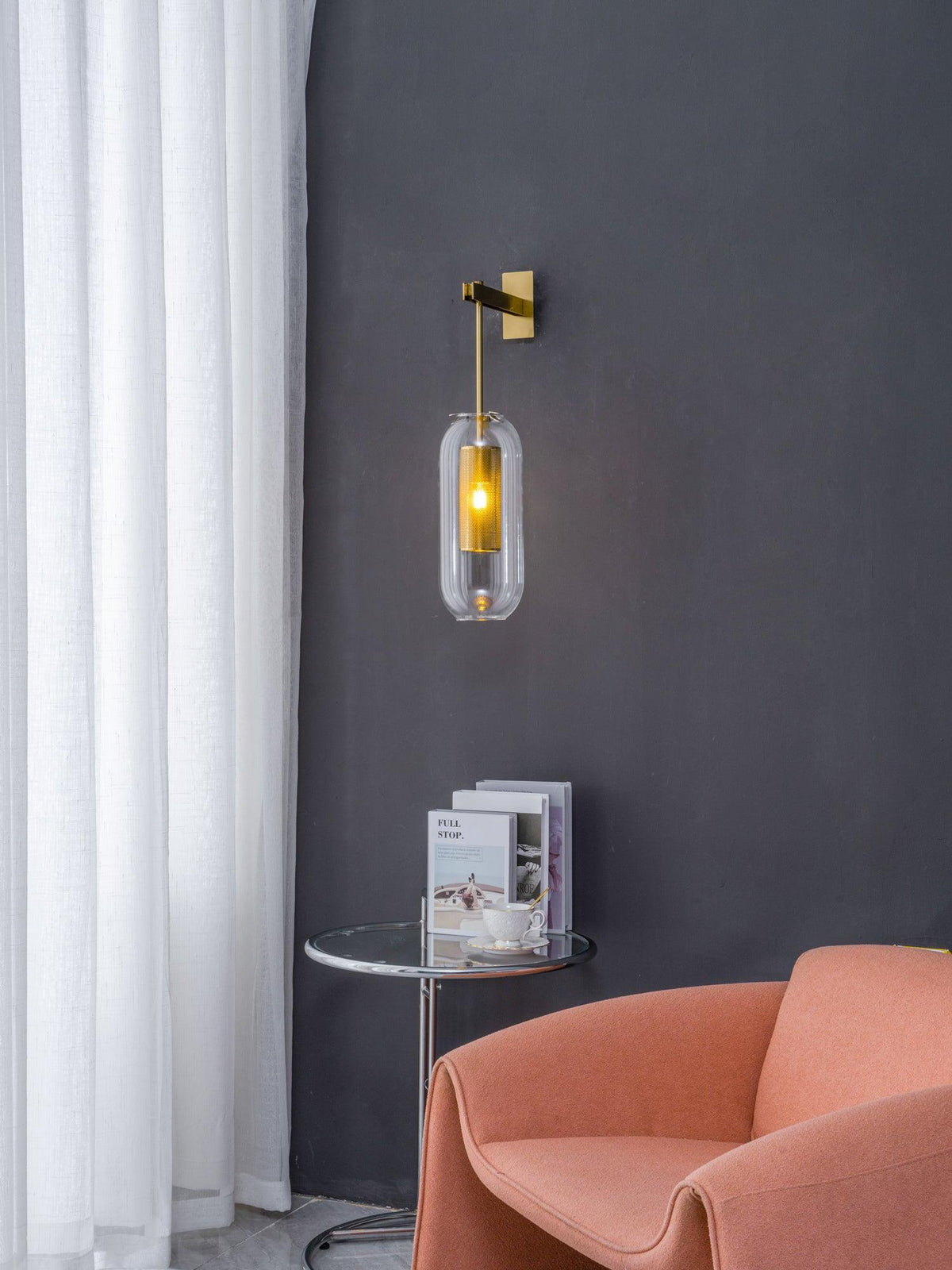Tormula Globe Wall Light