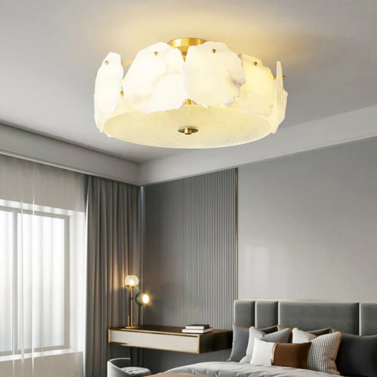 Morefa Alabaster Ceiling Light