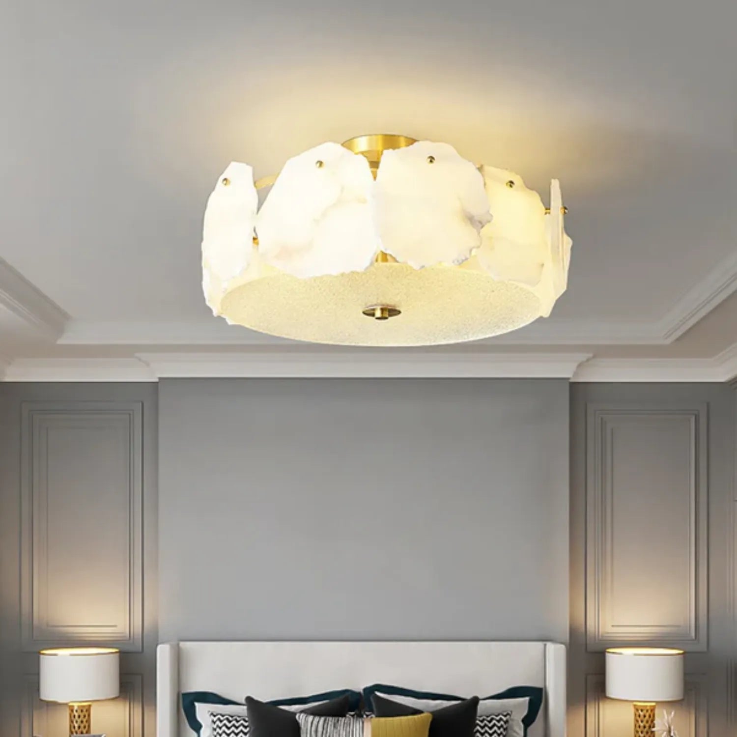 Morefa Alabaster Ceiling Light