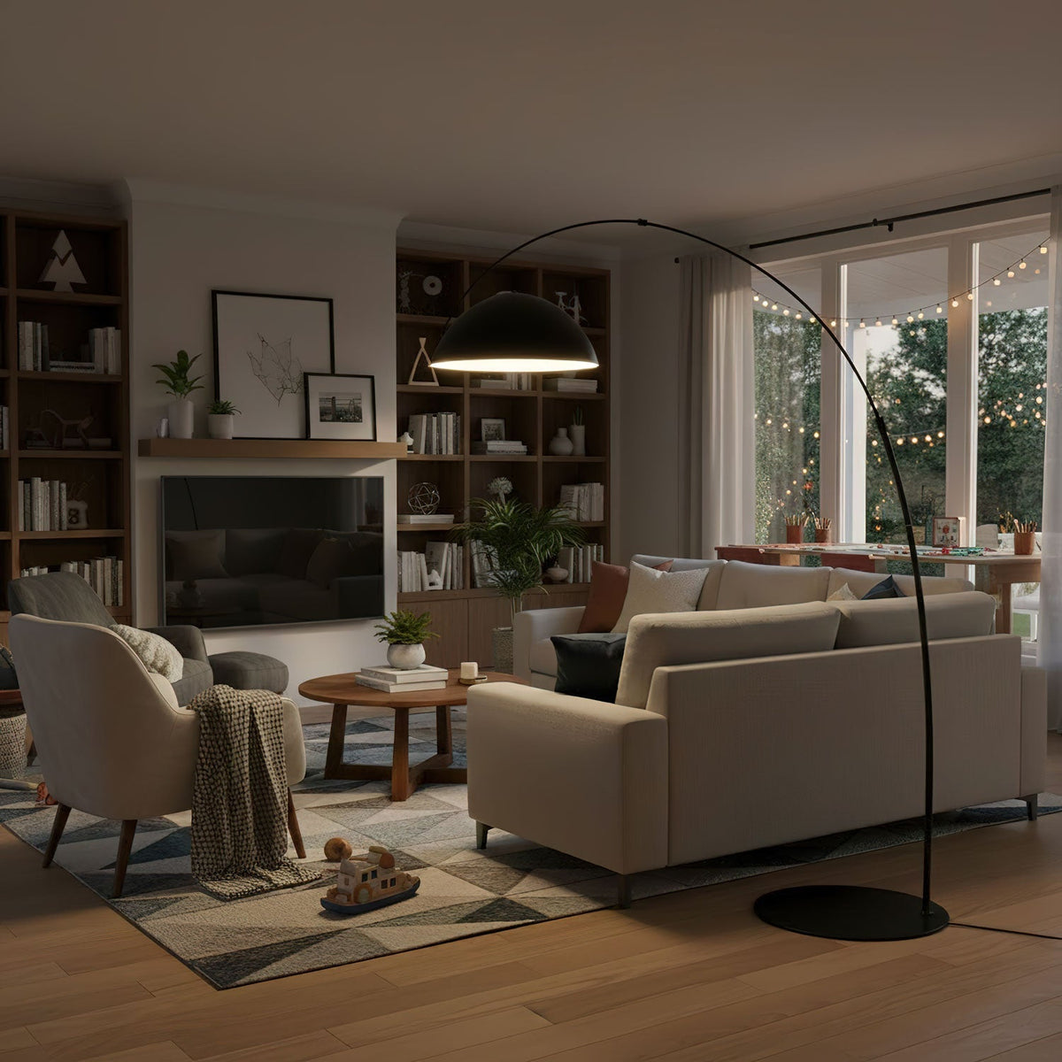 Kramovis Arc Floor Lamp