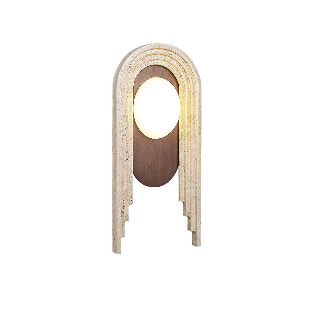 Belva Travertine Wall Light
