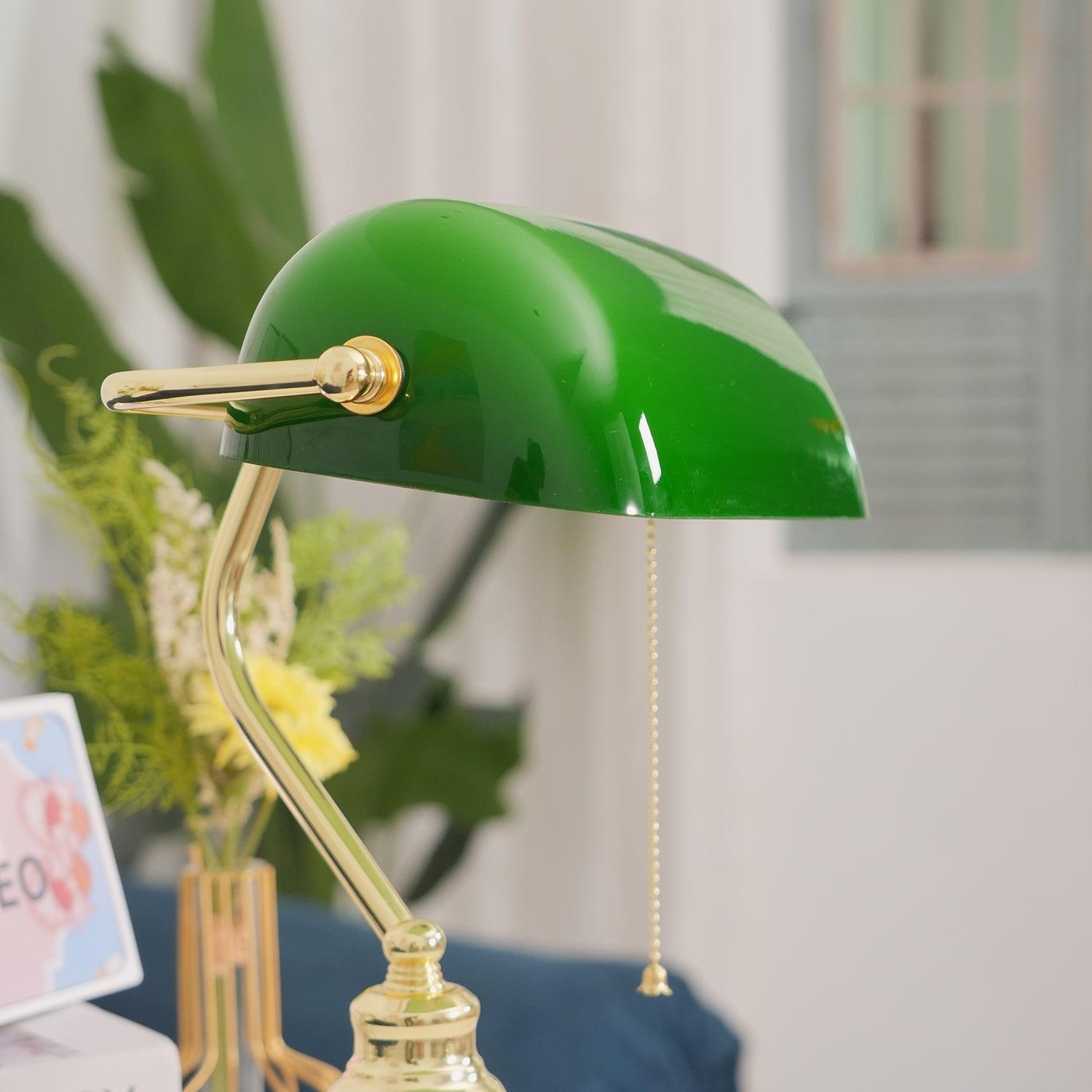 Polvero Library Table Lamp