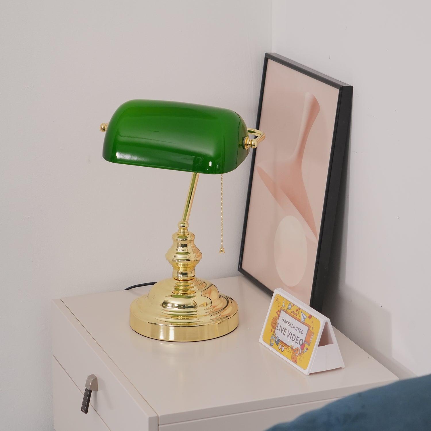 Polvero Library Table Lamp