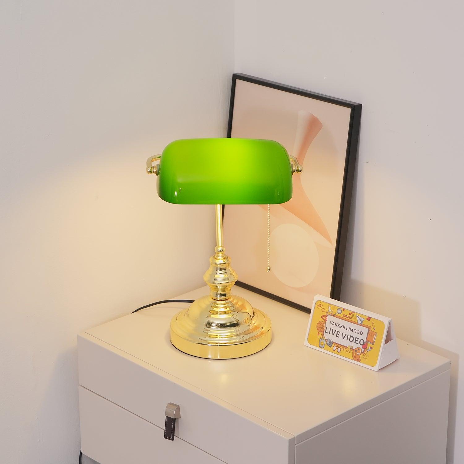 Polvero Library Table Lamp
