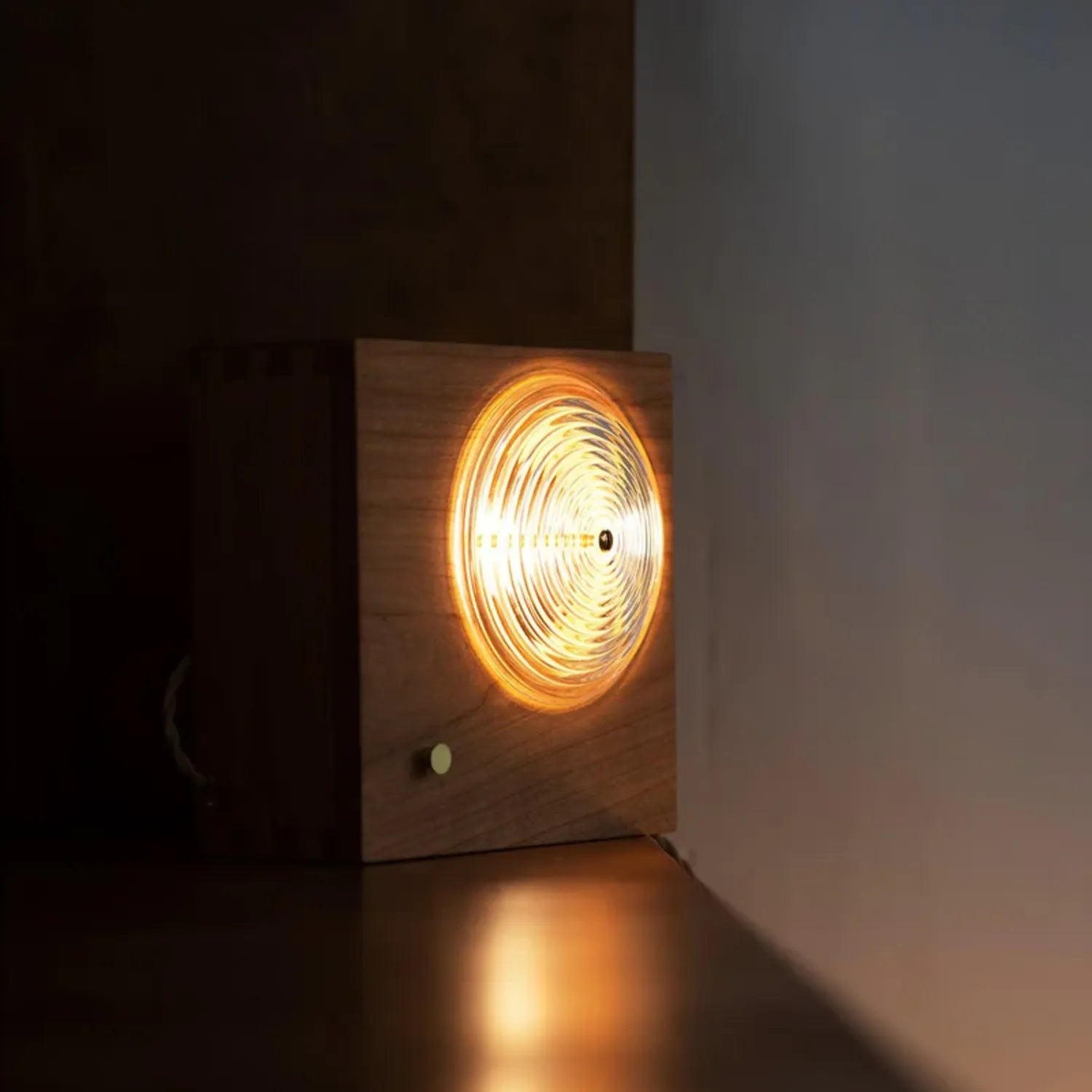 Wooden Vintage Camera Wall Light