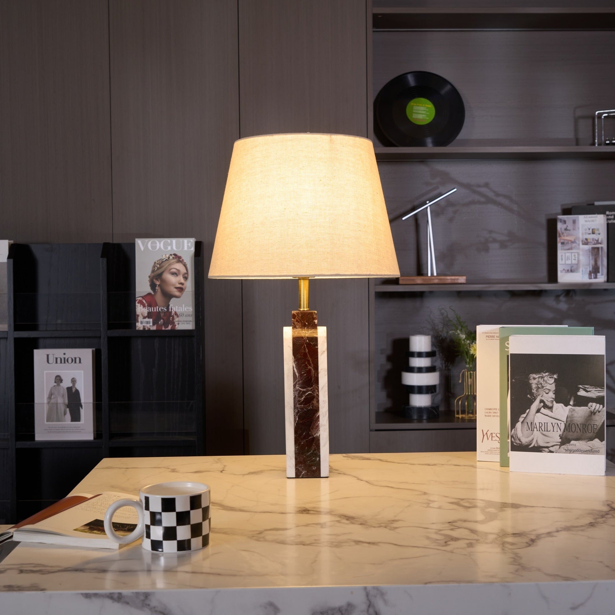 Melorese Marble Table Lamp