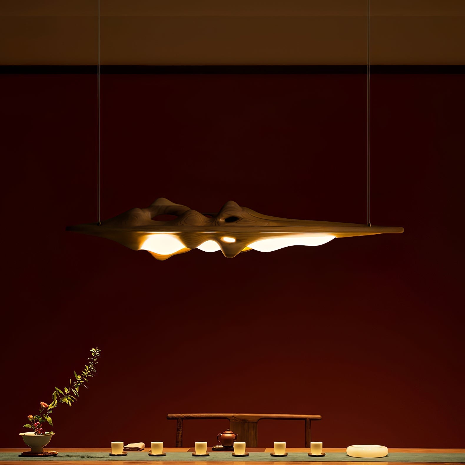 Diforaze Wooden Design Pendant Light
