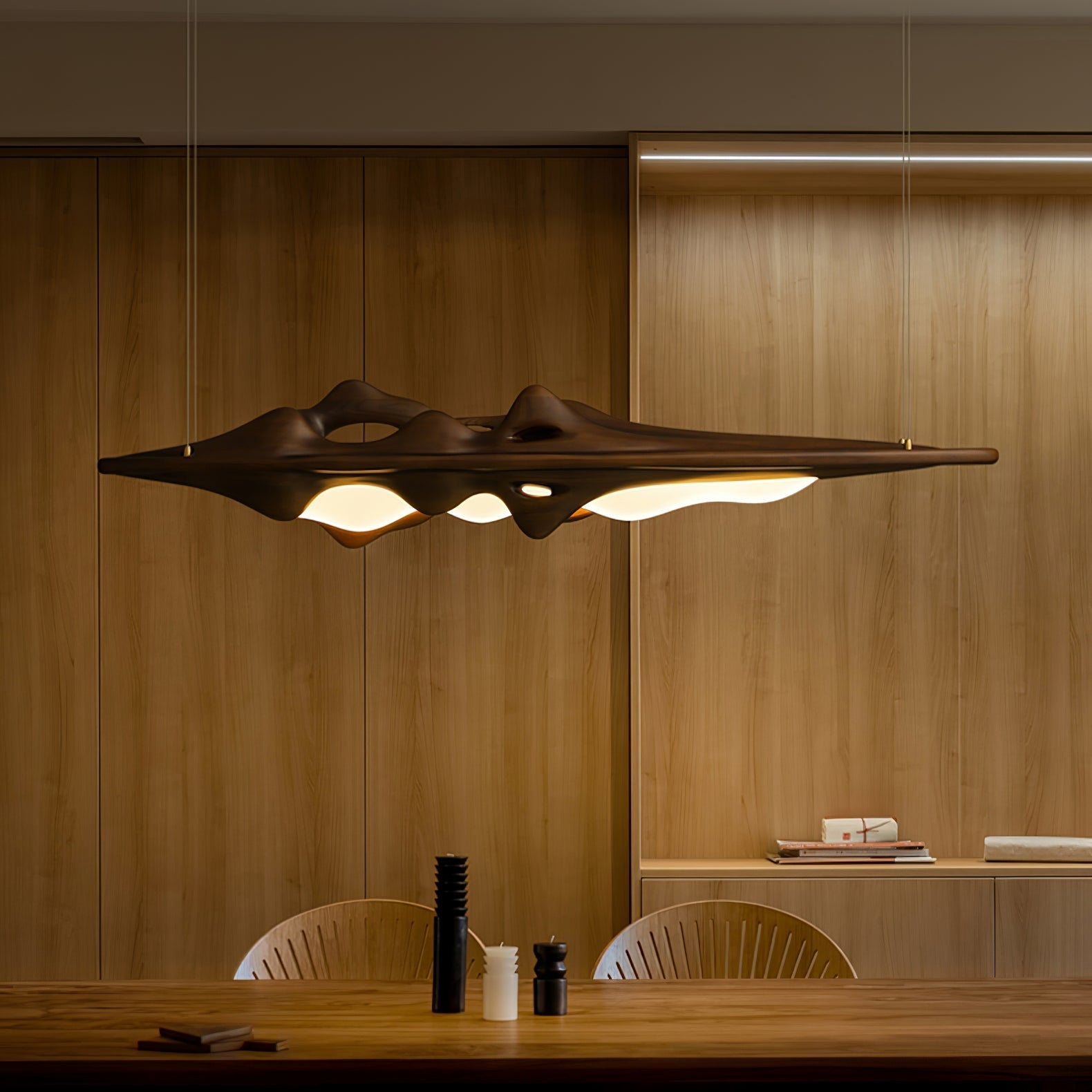 Diforaze Wooden Design Pendant Light