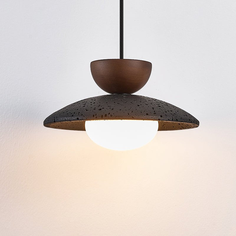 Celnos Travertine Pendant Light
